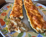 Foto del paso 5 de la receta: Calabacines rellenos de atún en Thermomix