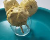 A picture of step 9 of Summer Special Besan Laddoo Ice-cream.