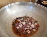 Foto langkah ke 3 dari resep Tumis cumi tahu.
