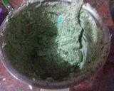 A picture of step 4 of Pesto Sauce Pasta.