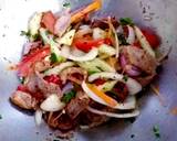 ยำเนื้อย่าง วิธีทำสูตร 6 รูป