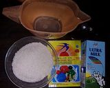 Foto langkah ke 1 dari resep Talam Gula Merah Lapis Puding Alpukat.