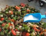 Onion-Bhindi (okra) Sabji recipe step 4 photo