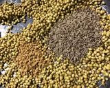 A picture of step 1 of Dry rasam powder (south Indian recipe).