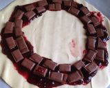 Foto del paso 3 de la receta Corona de cereza y chocolate