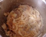 A picture of step 2 of Onion Soup.