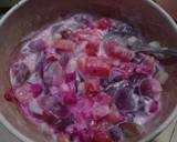 Salad buah jelly langkah memasak 2 foto