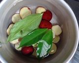Foto langkah ke 2 dari resep Gulai pucuk ubi jengkol teri.