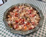 Une image de l'étape 17 de Salade de Riz aux Tomates, Thon, Feta et Romarin.