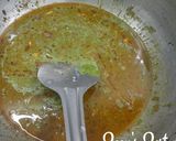 A picture of step 2 of Coriander Pesto Chifferi Rigati.