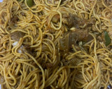 صورة لخطوة 2 من وصفة سباغيتي باللحم