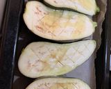 A picture of step 1 of Eggplant Hummus!.