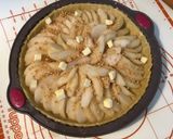 Une image de l'étape 8 de Tarte poires et cacahuètes.