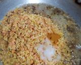 रेस्टॉरंट स्टाईल तडकेवाली दाल खिचडी (tadkewala dal khichdi recipe in marathi) रेसिपी स्टेप 3 फोटो 