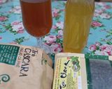 Hình bước làm 2 của món Trà Kombucha dâu tây