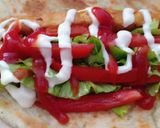 Foto langkah ke 3 dari resep Kebab paratha tempe praktis.