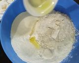 A picture of step 3 of Jaleebi Paratha.
