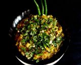 A picture of step 3 of Green Baingan Bharta.