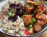 Une image de l'étape 6 de 🏃♀️➡️💃HEALTHY BOWL 🥙QUINOA 🍣 SAUMON.