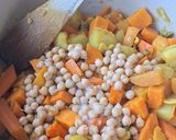 A picture of step 2 of Vegetable Tagine with Dried Fruits.