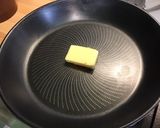 Une image de l'étape 3 de Omelette au épinards frais, jambon et feta.