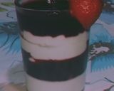 Foto del paso 8 de la receta: Panna cotta a base de menta a acompañado de un coulis de jamaica