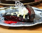Fekete özvegy csokis karamelles pite Picipiros Konyhájából recept fázis 8 fotója