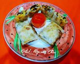 Hình bước làm 3 của món Chả ram chay tứ sắc