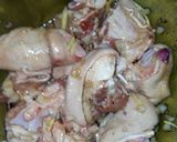 Hình bước làm 3 của món Móng giò kho ngày mưa