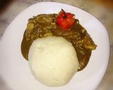 A picture of step 1 of Miyan kuka a.k.a baobab soup #northernsoupcontest.