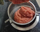 A picture of step 2 of Watermelon cooler.