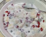 A picture of step 5 of Creamy Fruit Chaat.