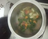 A picture of step 4 of Healthy Vegetable soup.