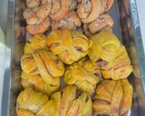 A picture of step 3 of Pumpkin Cinnamon Swirl Bread Rolls.