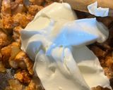 Une image de l'étape 3 de Pâte au saumon et scamorza.