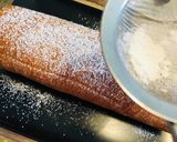 Foto langkah ke 11 dari resep Blackberry Lemon Roll Cake.