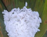 Foto langkah ke 4 dari resep Bacang Ketan Isi Ayam Kecap.