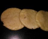 A picture of step 1 of Rose mathri.