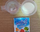 Foto langkah ke 3 dari resep Puding Susu Rainbow.