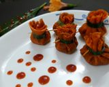 સ્ટફડ બેસન ચીલા પોટલી  (Stuffed Besan Chilla Potli Recipe In Gujarati) રેસીપી સ્ટેપ5ફોટો