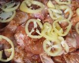 Sült fűszeres 🍅🧄🥗🫑🧄🧅 csirkecomb recept fázis 6 fotója
