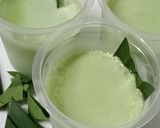 Gambar langkah 2 resipi Yogurt pandan #Umie.