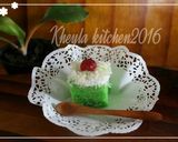 Foto langkah ke 8 dari resep Cake Pandan Kukus Kere (2 telur) bs di oven.