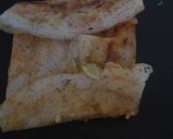 A picture of step 6 of Italian sandwich dosa.