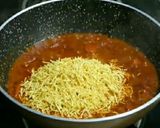 A picture of step 3 of Sev Tamatar Sabji.