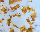 A picture of step 3 of Pav Chaat.