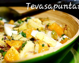 Foto del paso 1 de la receta: Ensalada campera de tollina con naranja 🐟 🍊 🫒