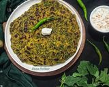 A picture of step 7 of Methi Bathua Paratha.
