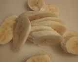 Une image de l'étape 4 de Tarte-Dessert à la banane et au caramel.