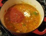 A picture of step 9 of Jambalaya.